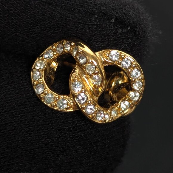 DIOR Infinity Gemstones Clip-On Earrings - Made in Germany - Picture 10 of 10
